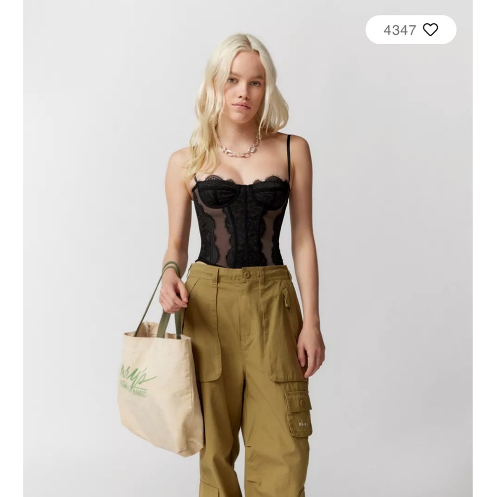 Urban Out from under modern love corset